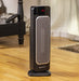 Comfort Zone CZ523RBK 1,500-Watt 29" Oscillating Digital Tower Heater with Full Function Remote, Adjustable Thermostat, and Overheat Protection, Black Space Heaters Comfort Zone   