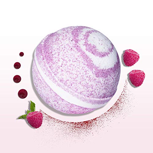 Dove Milk Swirls Vanilla Raspberry Creamsicle Bath Bombs 2.8 oz (Twin Pack) Beauty Dove   