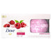 Dove Milk Swirls Vanilla Raspberry Creamsicle Bath Bombs 2.8 oz (Twin Pack) Beauty Dove   