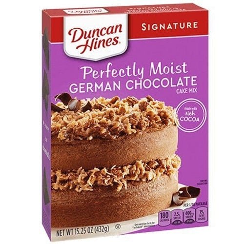 Duncan Hines Signature Cake Mix German Chocolate 15.25oz. Cakes & Dessert Bars Duncan Hines   