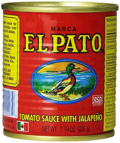 El Pato Tomato Sauce with Jalapeno (Pack of 6) Grocery El Pato   