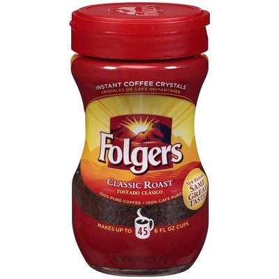 Folgers Instant Coffee 3oz. Coffee Folgers   