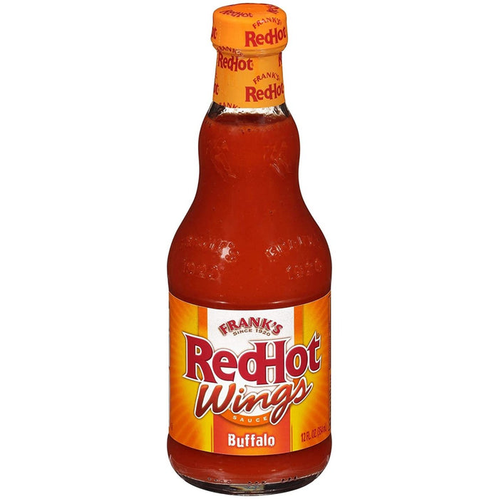 Frank's RedHot Buffalo Wings Sauce, 12 fl oz. Hot Sauce Frank's 3 pk.  