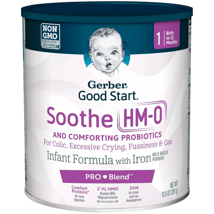 Gerber Good Start Powder Soothe 12.4oz 6 Pack. Baby Formula Gerber   