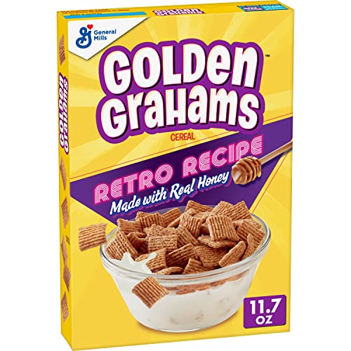 Golden Grahams, Breakfast Cereal, Graham Cracker Taste, Whole Grain, 11.7 oz Breakfast Cereal Golden Grahams   