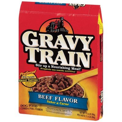 Gravy Train Beef Dog Food (Bag) 14.48lb Dog Food Gravy Train   
