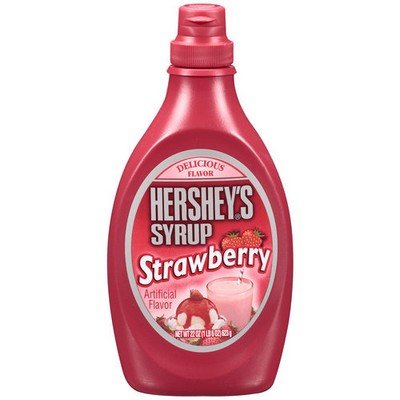 Hershey's Strawberry Syrup 22oz. Pack of 2. Syrup Hershey's   