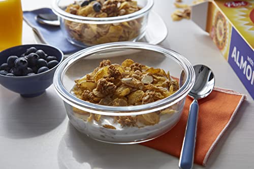 Honey Bunches of Oats with Almonds, Heart Healthy, Low Fat, made with Whole Grain Cereal, 18 Ounce Box Breakfast Cereal Honey Bunches of Oats   