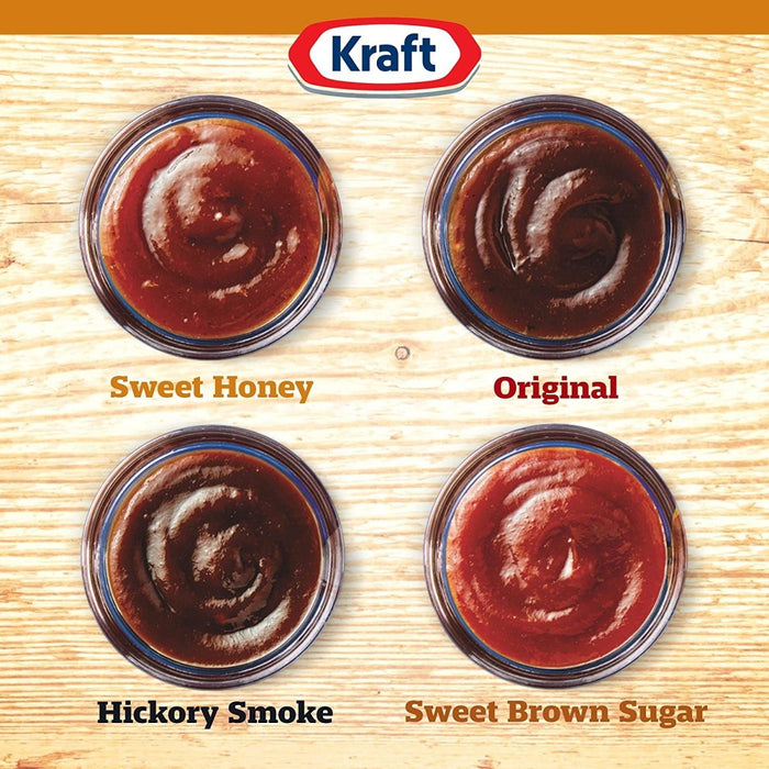 Kraft Sweet Honey Slow-Simmered BBQ Barbecue Sauce 18 oz. Honey BBQ Kraft   