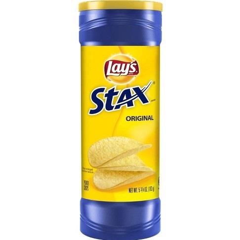 Lays Stax Original 5.5oz. Full Case  Pack	17 / 5.5oz. Snack Foods Lay's   