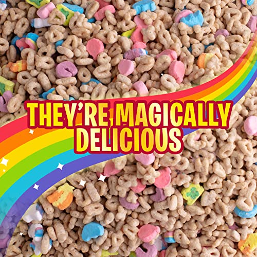 Lucky Charms Gluten Free Cereal with Marshmallows, Kids Breakfast Cereal,  Made with Whole Grain, Large Size, 14.9 oz 14.9 Ounce (Pack of 1) 