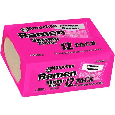 Maruchan 12 Pack Ramen Shrimp 3oz. Pasta & Noodles Maruchan   