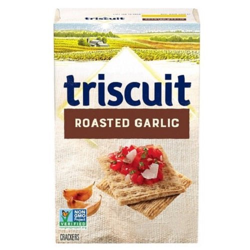 Nabisco Triscuit Roasted Garlic 9oz. Crackers Nabisco   