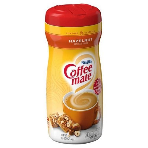 Nestle Coffee Mate Powder Hazelnut 15oz. Coffee Creamer Nestle   