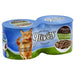 Nine Lives 4pk Hearty Cuts Chicken & Fish In Gravy 5.5oz Full Case Pack 6 / 5.5oz. Cat Food Nine Lives   