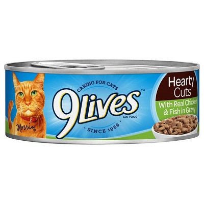 Nine Lives Healthy Cuts With Chicken & Fish 5.5oz. Full Case Pack 24 / 5.5oz. Cat Food Nine Lives   