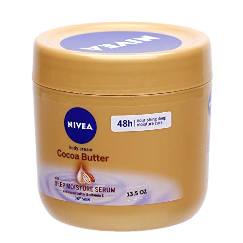 Nivea Cocoa Butter Body Cream for Dry Skin - 13.5 Fl Oz / 400 mL x 3 Pack Lotion & Moisturizer NIVEA   