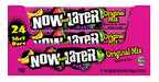 Now & Later 24 Piece Original Taffy Chews Candy, Mixed Fruit, 2.44 Ounce Candy The Sumerian Bread Shop   