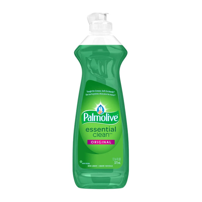 Palmolive Essential Clean, Dish Liquid Soap, Original, 12.6 Fl.oz Dish Detergent & Soap Palmolive   