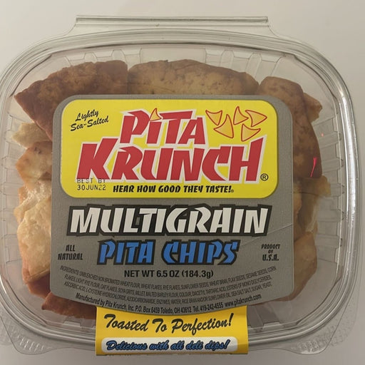 Pita Krunch Multigrain Pita Chips 6.5 oz. Pita Chips Pita Krunch 1 Pack.  