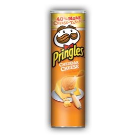 Pringles Cheddar Cheese 169 Gram 5.5oz. Full Case  Pack 14 / 5.5oz. Snack Foods Pringles   