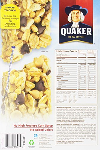 Quaker Chewy Granola Bars Sixty Bar Variety Pack (.84 oz each) Grocery Quaker   