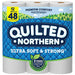 Quilted Northern Ultra Soft & Strong Toilet Paper, 12 Mega Rolls = 48 Regular Rolls, 2-ply Bath Tissue Toilet Paper Quilted Northern   