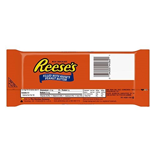 REESE'S Easter Candy, Peanut Butter Milk Chocolate You're Amazing Appreciation Candy Bars Grocery Reese's   