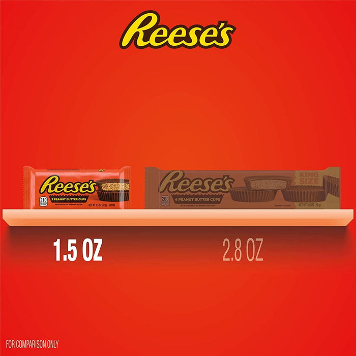 REESE'S Milk Chocolate Peanut Butter Cups 1.5oz. REESE'S REESE'S   