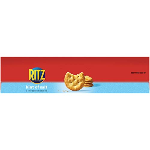 RITZ Hint of Salt Crackers, 13.7 oz Crackers Ritz   