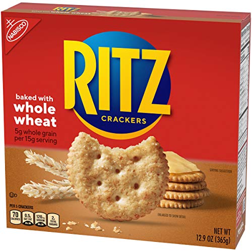 RITZ Whole Wheat Crackers, 12.9 oz Crackers Ritz   