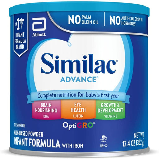 Similac Advance Early Shield Infant Formula, Powder, 12.4 oz. Baby Formula Similac   