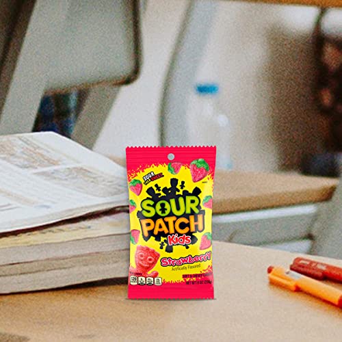 SOUR PATCH KIDS Original Soft & Chewy Candy, 8 oz Bag