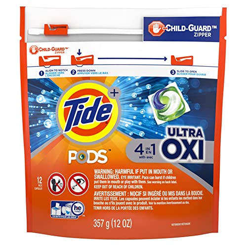 TIDE PODS ORG OXI 12CT Laundry Detergent Procter & Gamble   