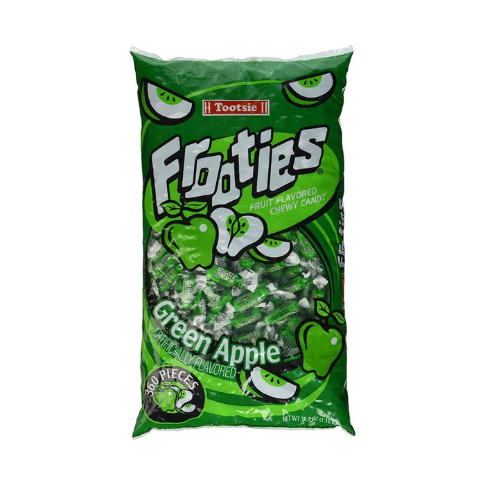 Tootsie Roll Industries FROOTIE GREEN APPLE BIG BAG. Candy & Chocolate Tootsie Roll Industries   