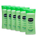 Vaseline Non Greasy Intensive Care Body Lotion, Aloe Soothe 6 Travel Packs x 3.4 Fl.Oz / 100 ML (Flight Friendly Size) Beauty Vaseline   