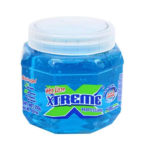 Wet Line 2291430 8.81 oz DDI Xtreme Blue Hair Gel with Aloe - Case of 48 Beauty Wet Line   